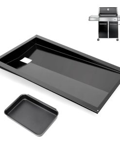 QuliMetal Bandeja de Grasa con Bandeja de Recolección para