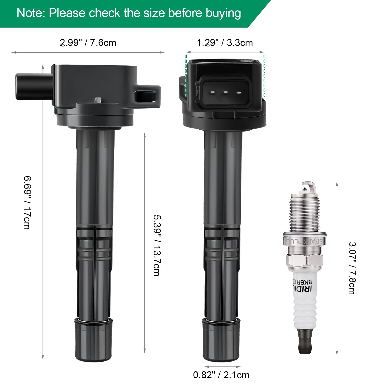 Conjunto de 4 Paquetes de Bobinas de Encendido UF311 UF583 - Imagen 7