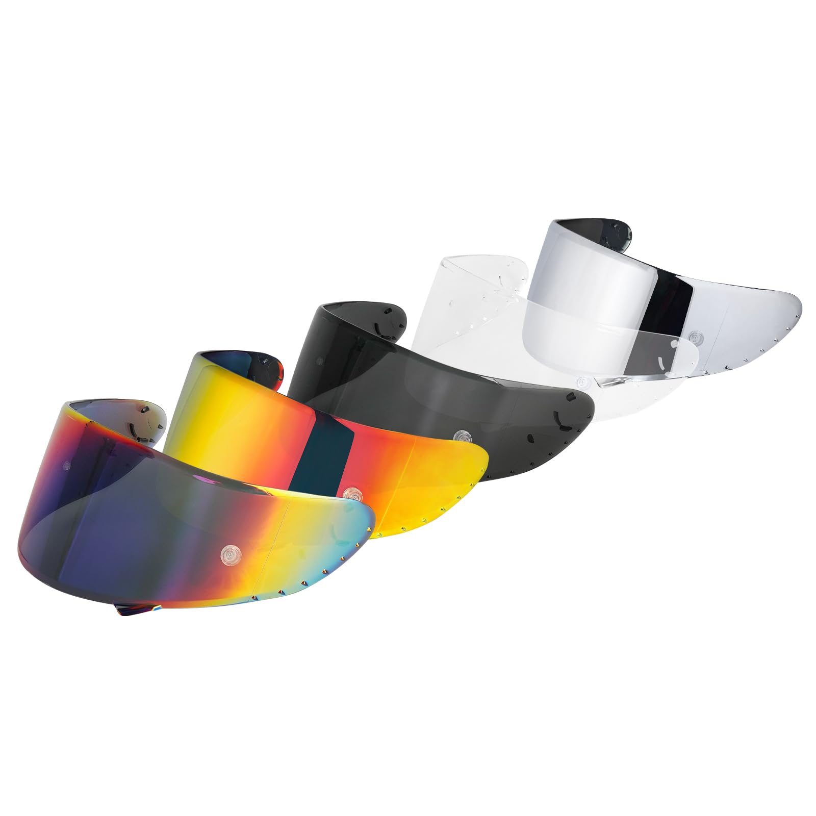 Visera de casco de motocicleta JQF Gear para X-Fourteen - Imagen 3