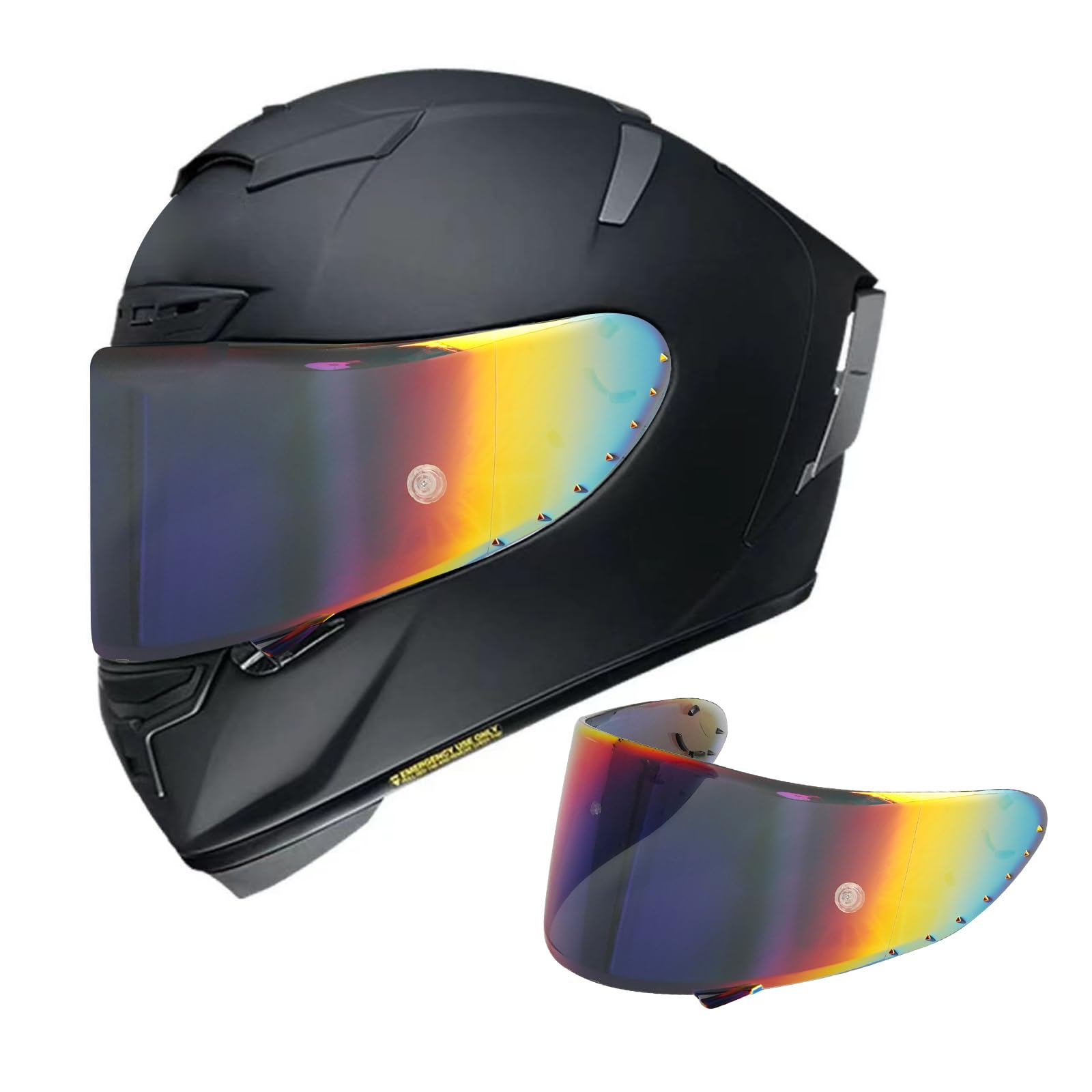 Visera de casco de motocicleta JQF Gear para X-Fourteen - Imagen 5