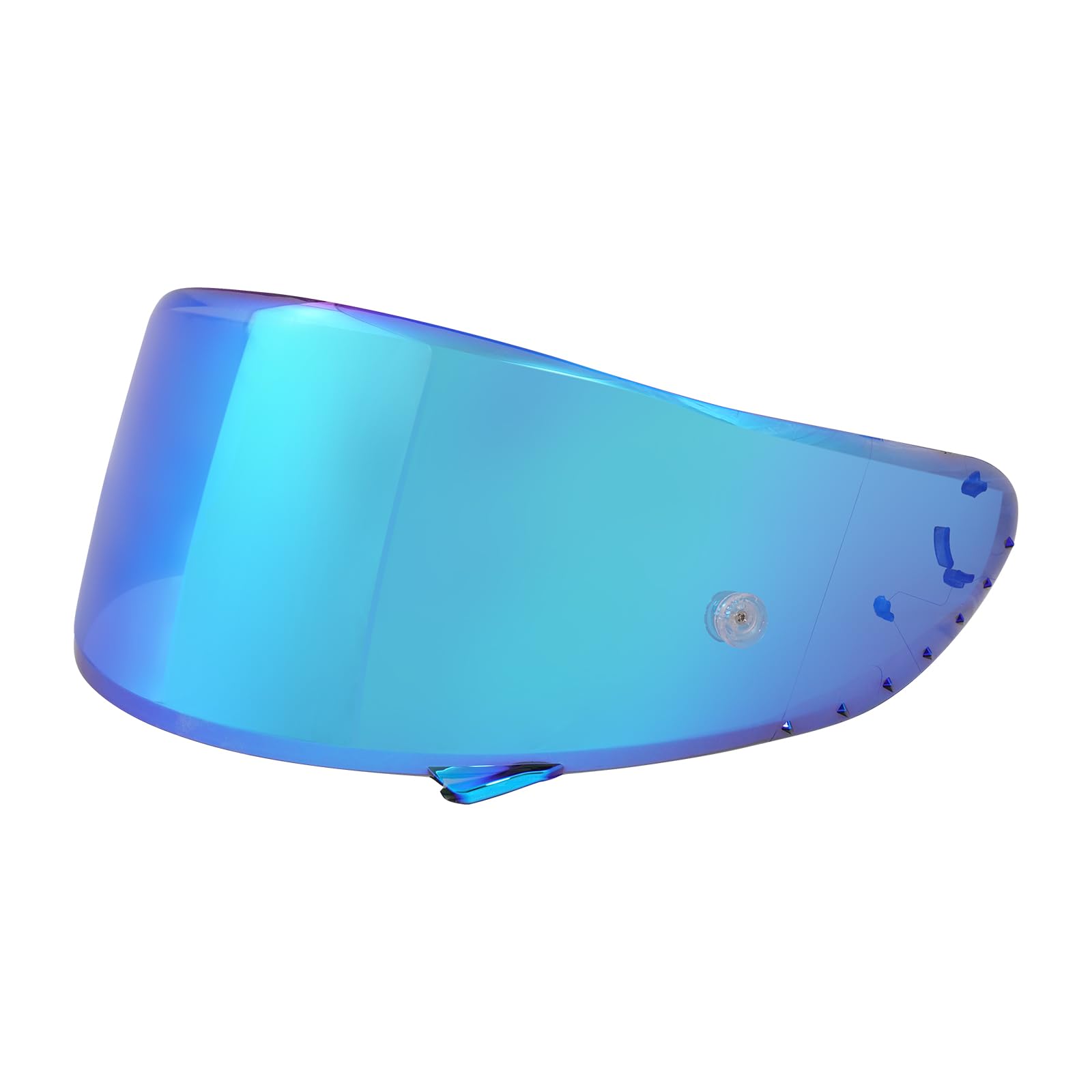 Visera de casco de motocicleta JQF Gear -Azul-revo