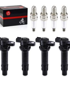 Bobinas de Encendido y Bujías 4Pcs Para Yamaha Waverunner