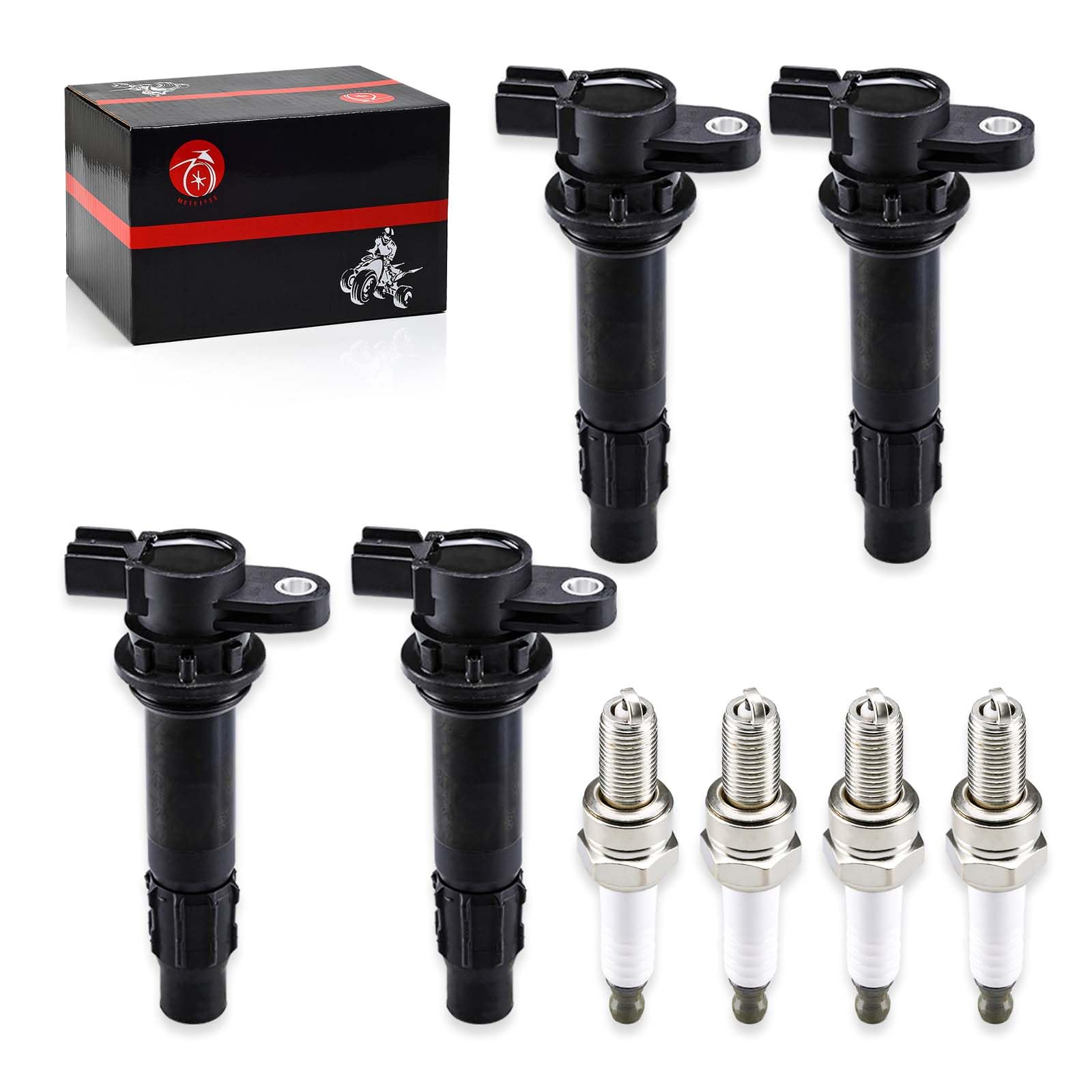 Bobinas de Encendido y Bujías 4Pcs Para Yamaha Waverunner - Imagen 4