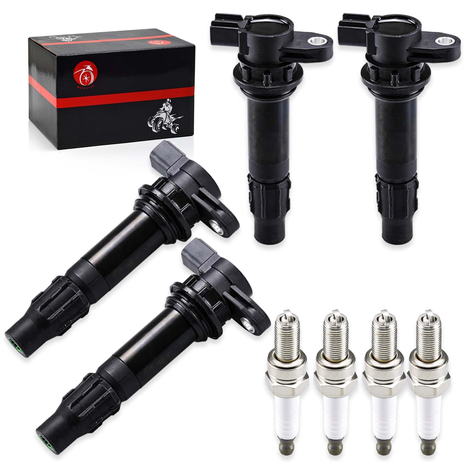 Bobinas de Encendido y Bujías 4Pcs Para Yamaha Waverunner - Imagen 8