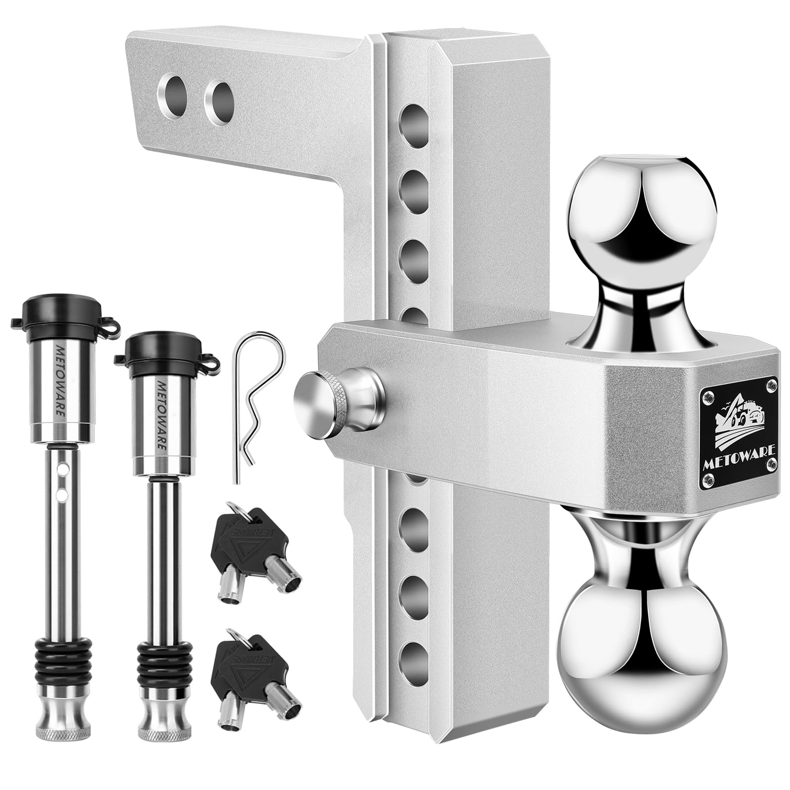 Remolque Ajustable METOWARE - Enganche de Remolque de