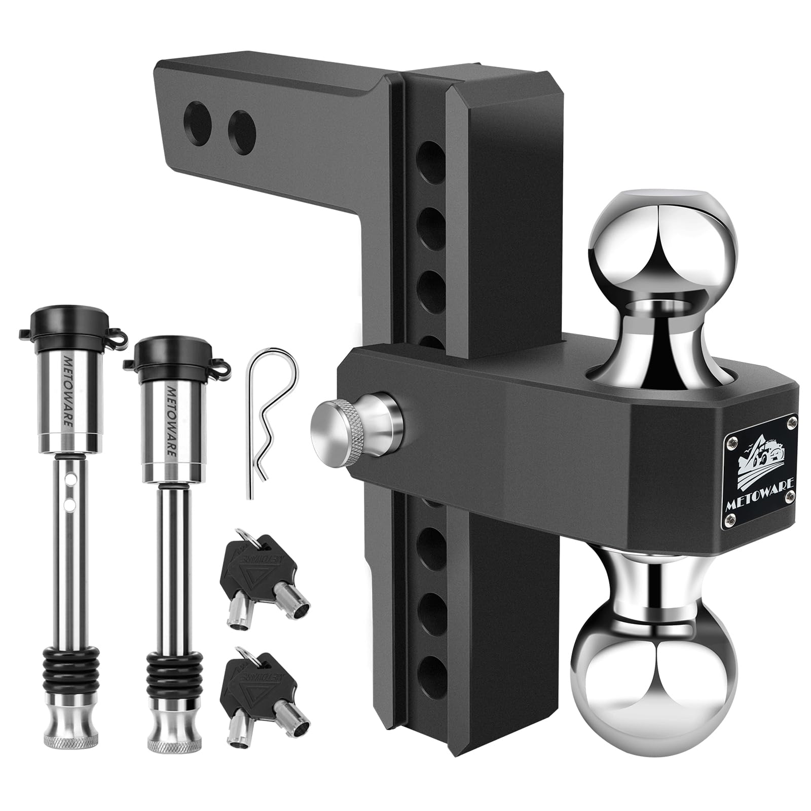 Remolque Ajustable METOWARE - Enganche de Remolque de