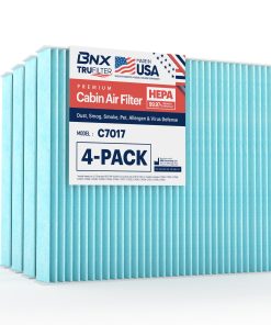 Filtro de aire de habitáculo BNX TruFilter C7017, HEPA