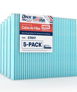 Filtro de aire de cabina BNX TruFilter C7017, HEPA 99.97%,