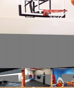 VANCL Tapetes de Acolchado de Pared para Gimnasio Alfombra