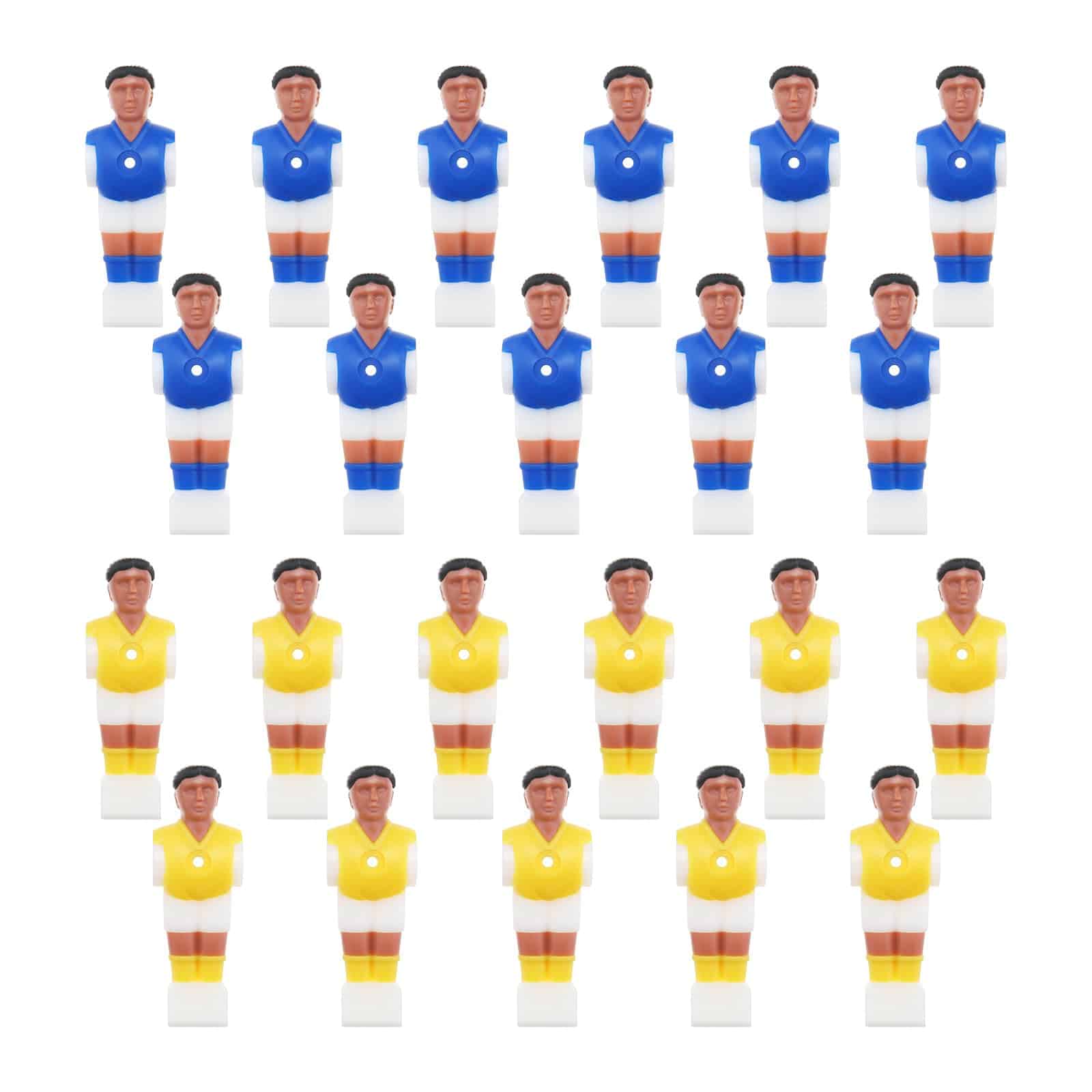 eMagTech 22pcs Jugador de Futbolín de Plástico para Máquina