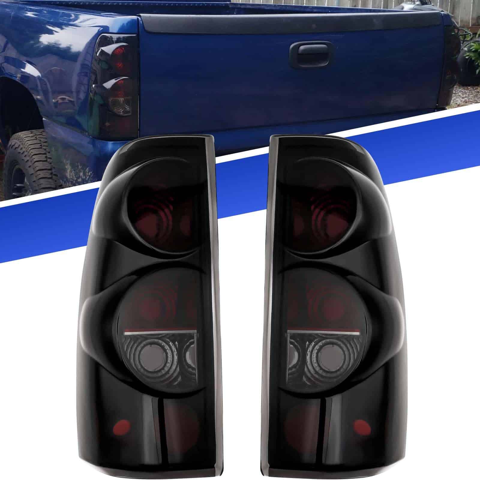 GCGD Luces Traseras Compatible con 1999 - 2006 Chevy