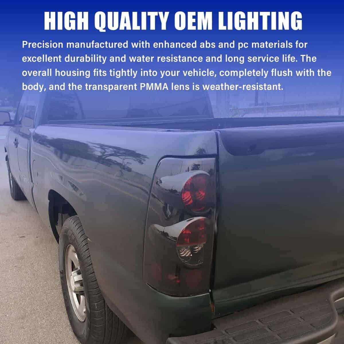 GCGD Luces Traseras Compatible con 1999 - 2006 Chevy - Imagen 6