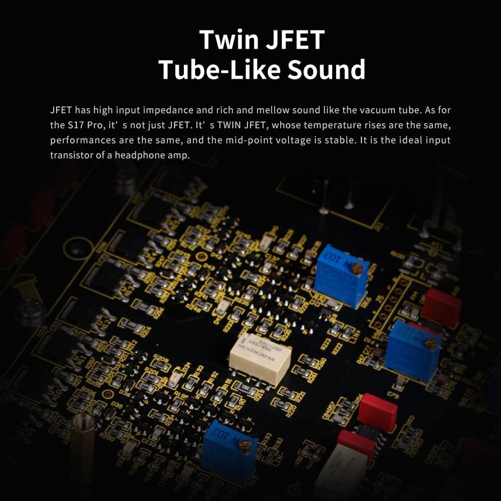 Amplificador de Auriculares Aune S17 Pro, Pre-amplificador, - Imagen 4