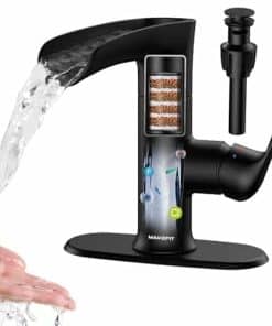 Grifos para baño MakeFit, Grifo de lavabo tipo cascada con