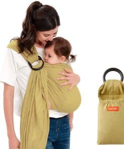 Mamaway Baby Ring Sling Carrier - Portabebés para recién