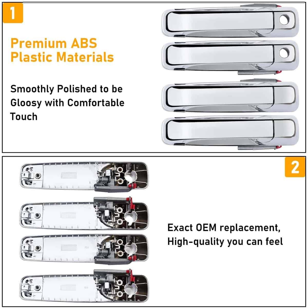Manija de la puerta exterior APESER compatible con - Imagen 6