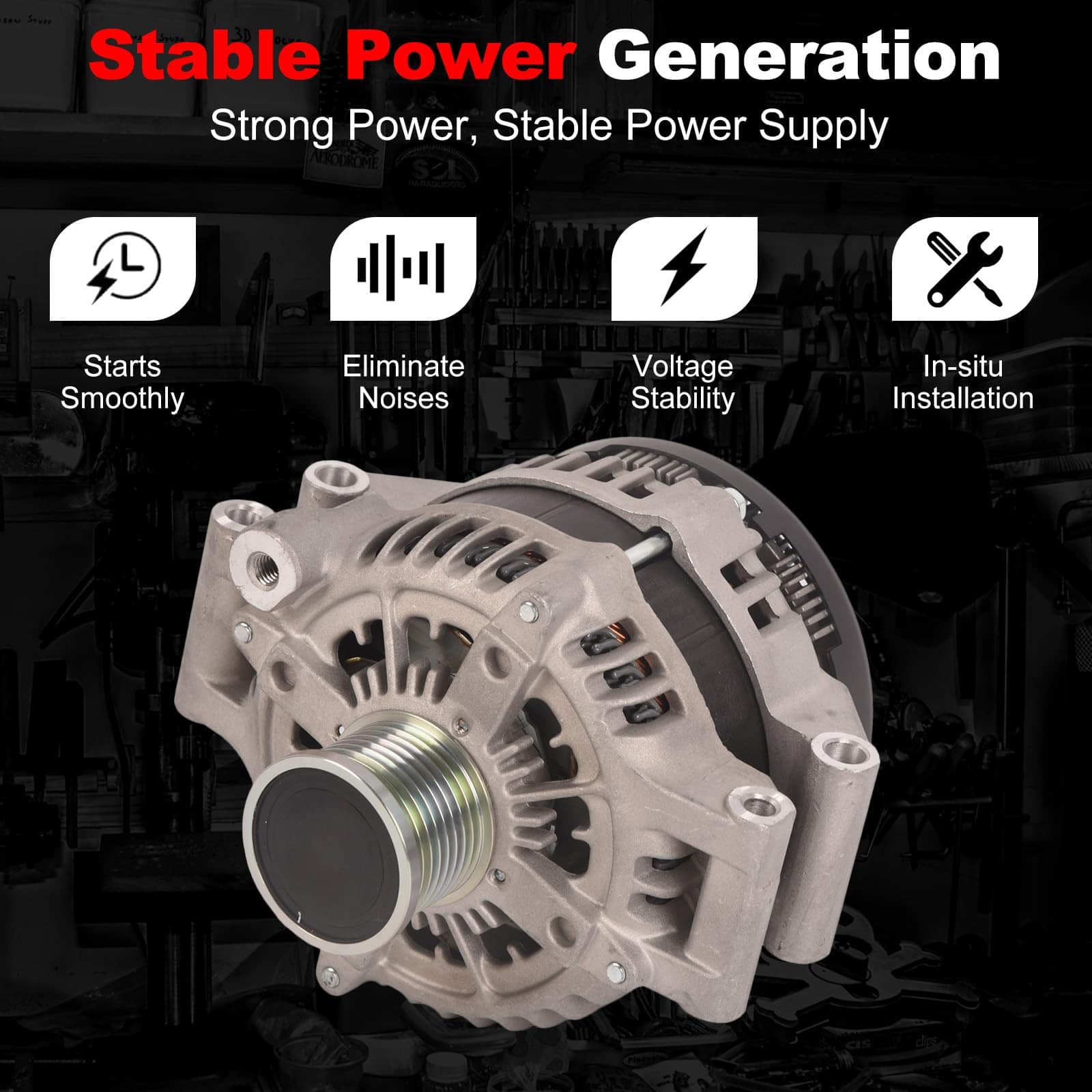 Alternador TOPAZ 12V 210A 12317591268 Compatible con BMW - Imagen 5