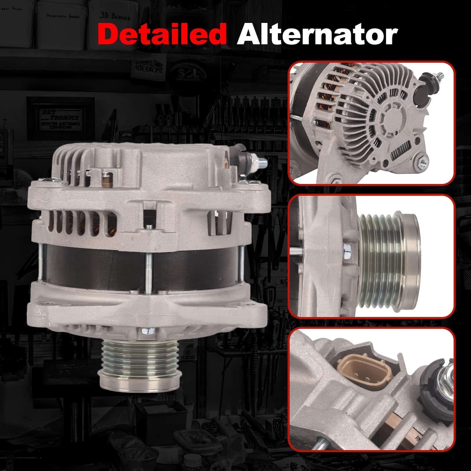 Nuevo Alternador 12V 150A TOPAZ A002TJ1881 Compatible con - Imagen 4