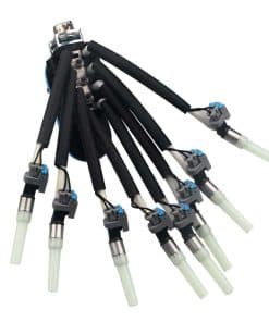 Inyector de combustible FJ504 de 8 cilindros con soporte