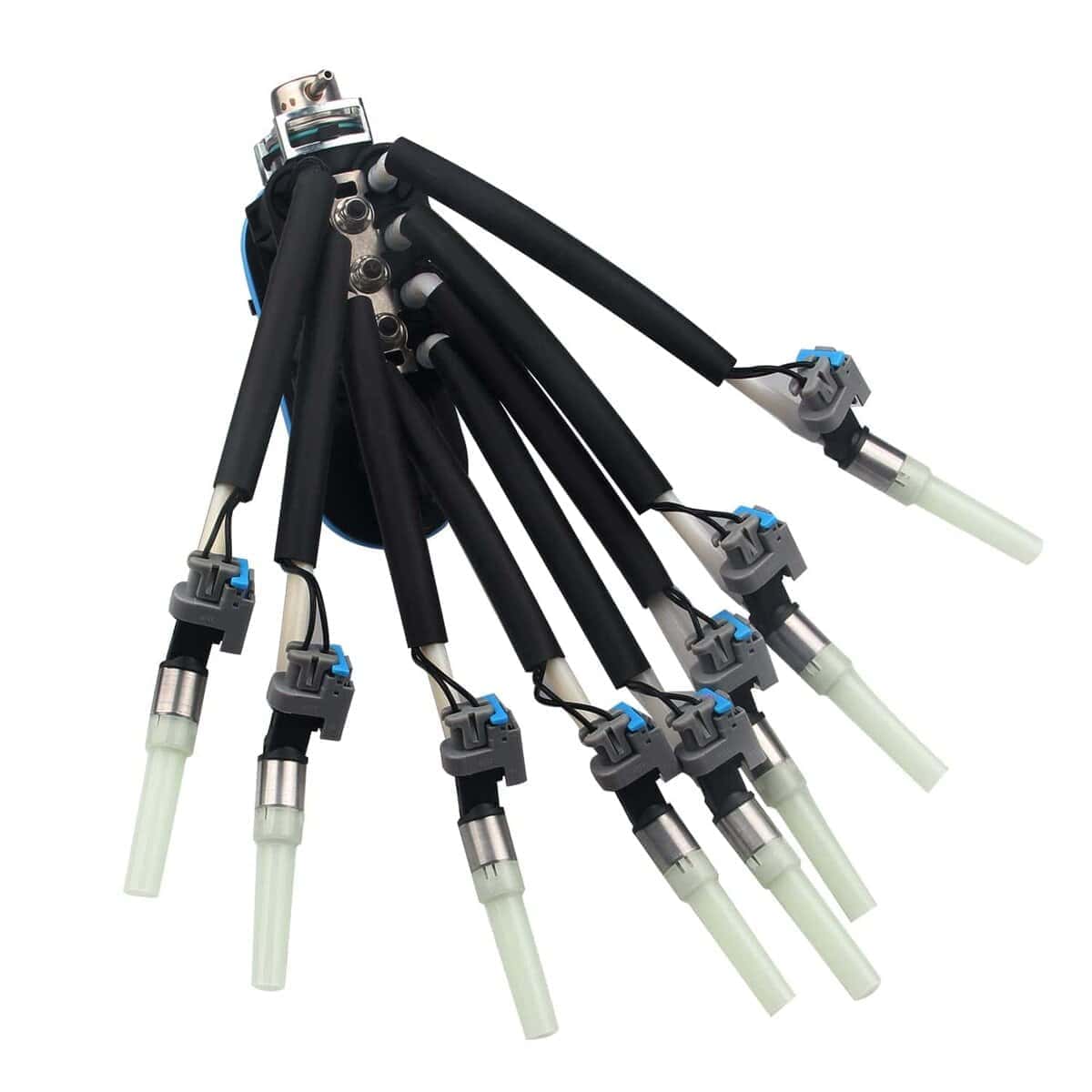 Inyector de combustible FJ504 de 8 cilindros con soporte