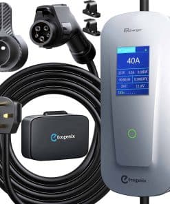 Cargador de Nivel 2 Ecogenix 2024 [40 amperios, 240V, NEMA