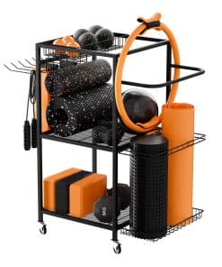 Sistema de almacenamiento de equipo de entrenamiento en