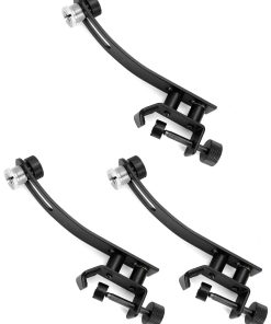 Clip de Micrófono para Batería QWORK, A Prueba de Golpes,