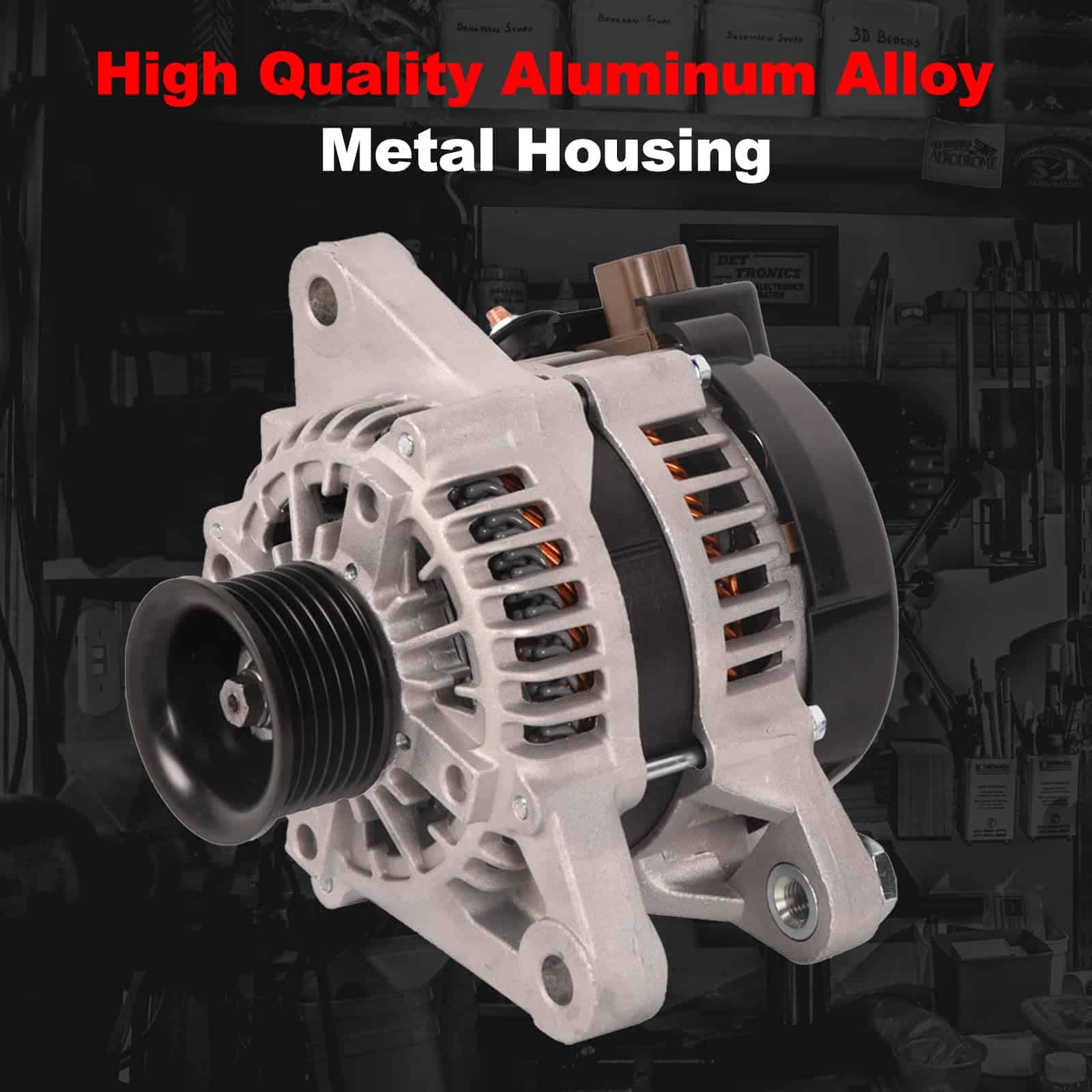 Nuevo Alternador TOPAZ 12V 80A 270600C020 Compatible con - Imagen 6