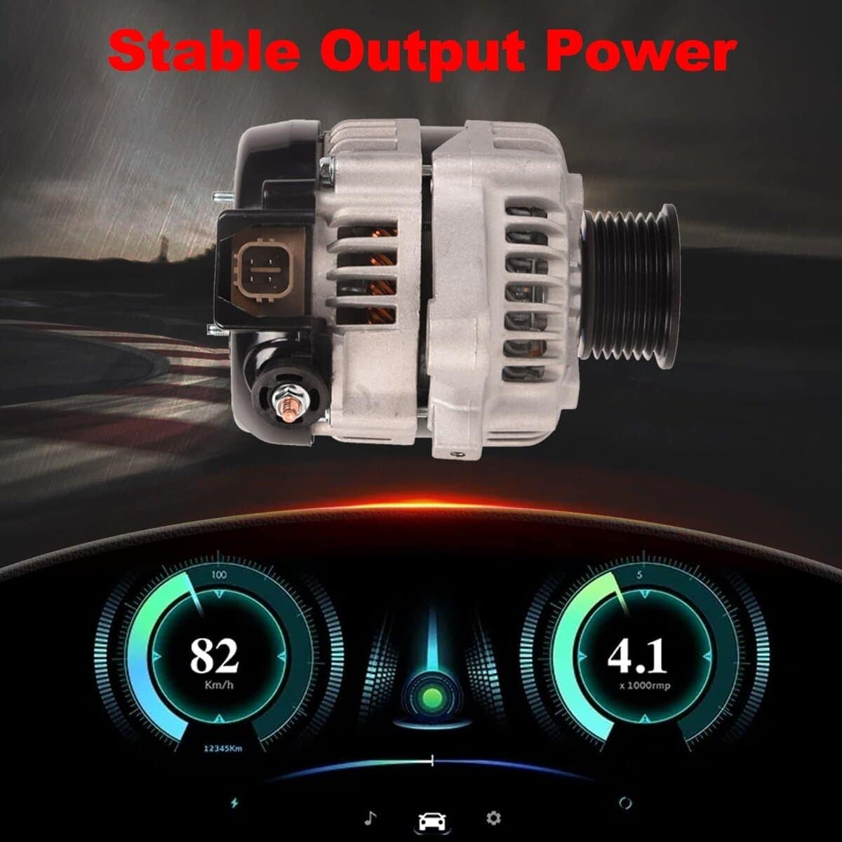 Nuevo Alternador TOPAZ 12V 80A 270600C020 Compatible con - Imagen 8