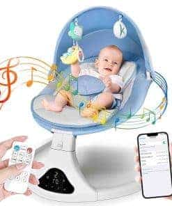 Columpio eléctrico para bebés de infantes a niños pequeños|