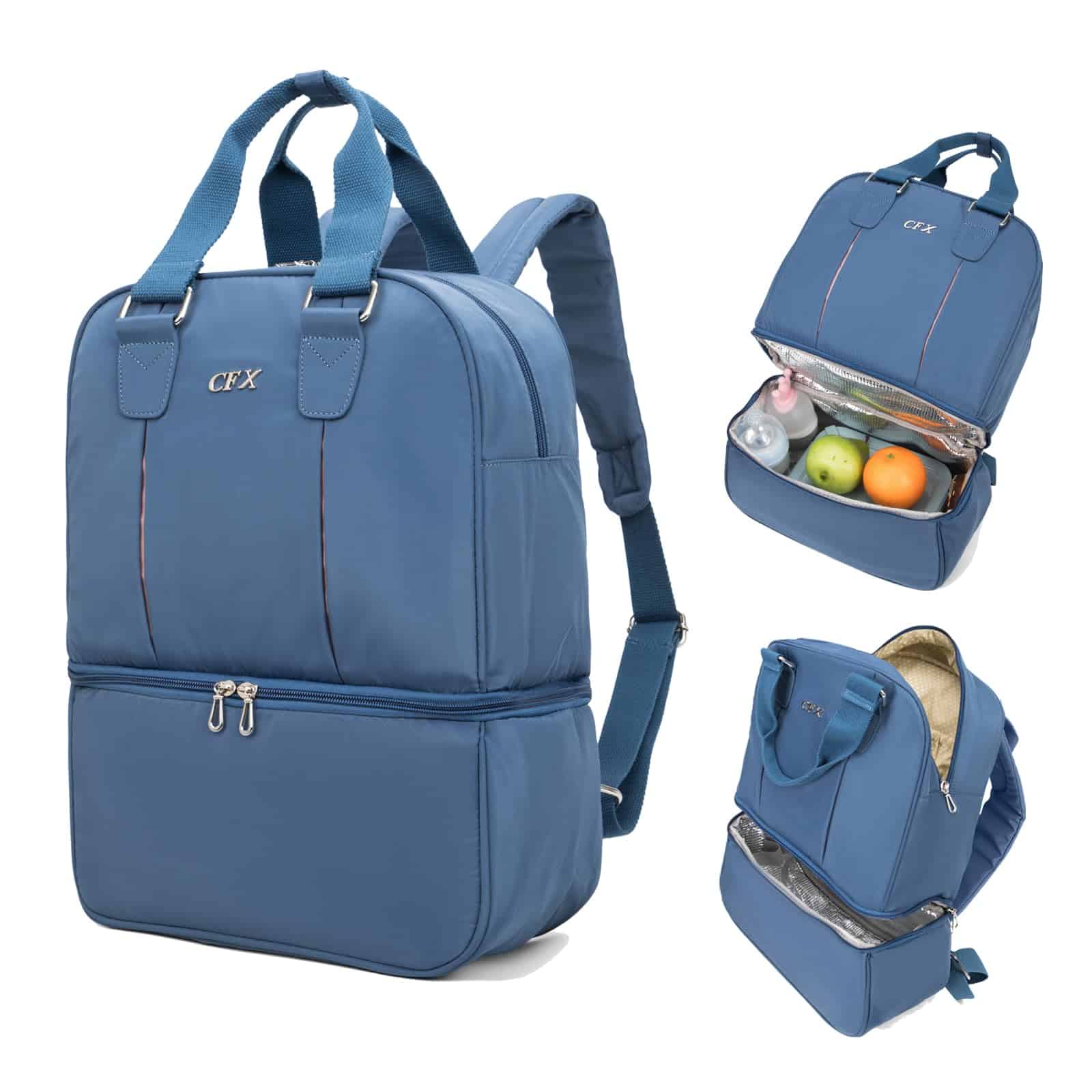Mochila para pañales CFX - Mantiene la comida separada de