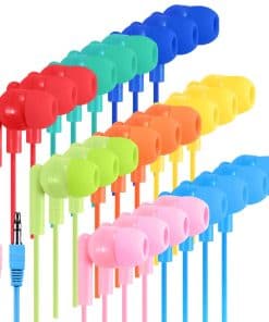XOSDA 128 Packs Kids Bulk Audífonos para Classroom,
