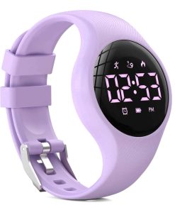 Reloj Pedómetro Digital para Niños, Contador de Pasos,