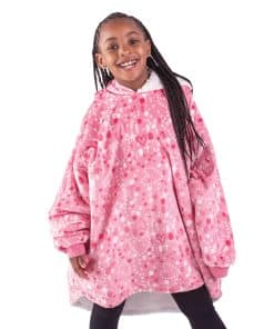 Manta portátil con capucha Bare Home Sherpa Fleece - Manta