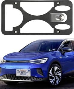 Kit de montaje de soporte de placa de -Negro