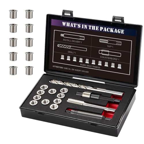 Kit de Reparación de Roscas SENNMONN M10X1.0X12.7MM con