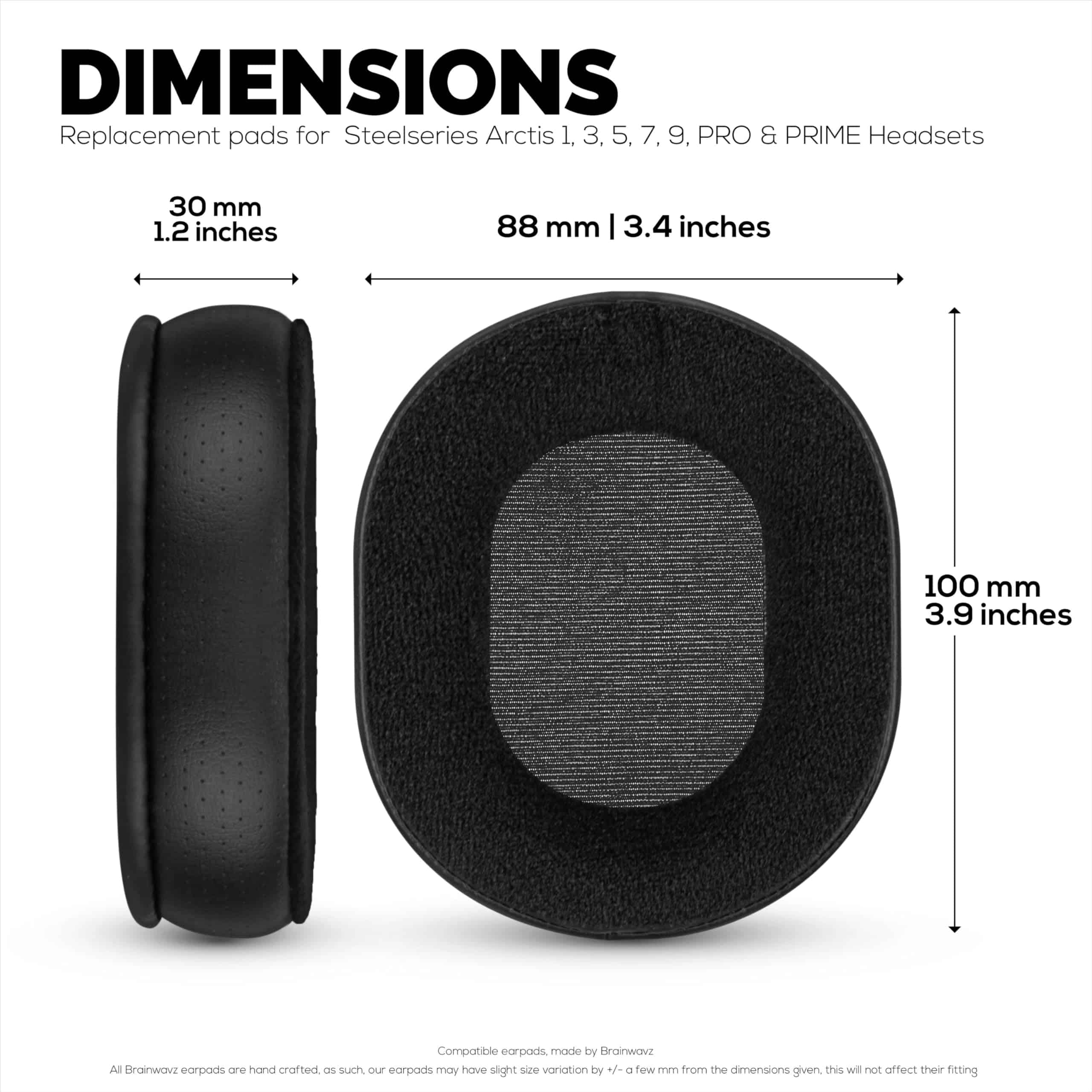 Almohadillas híbridas para auriculares Steelseries Arctis - Imagen 6