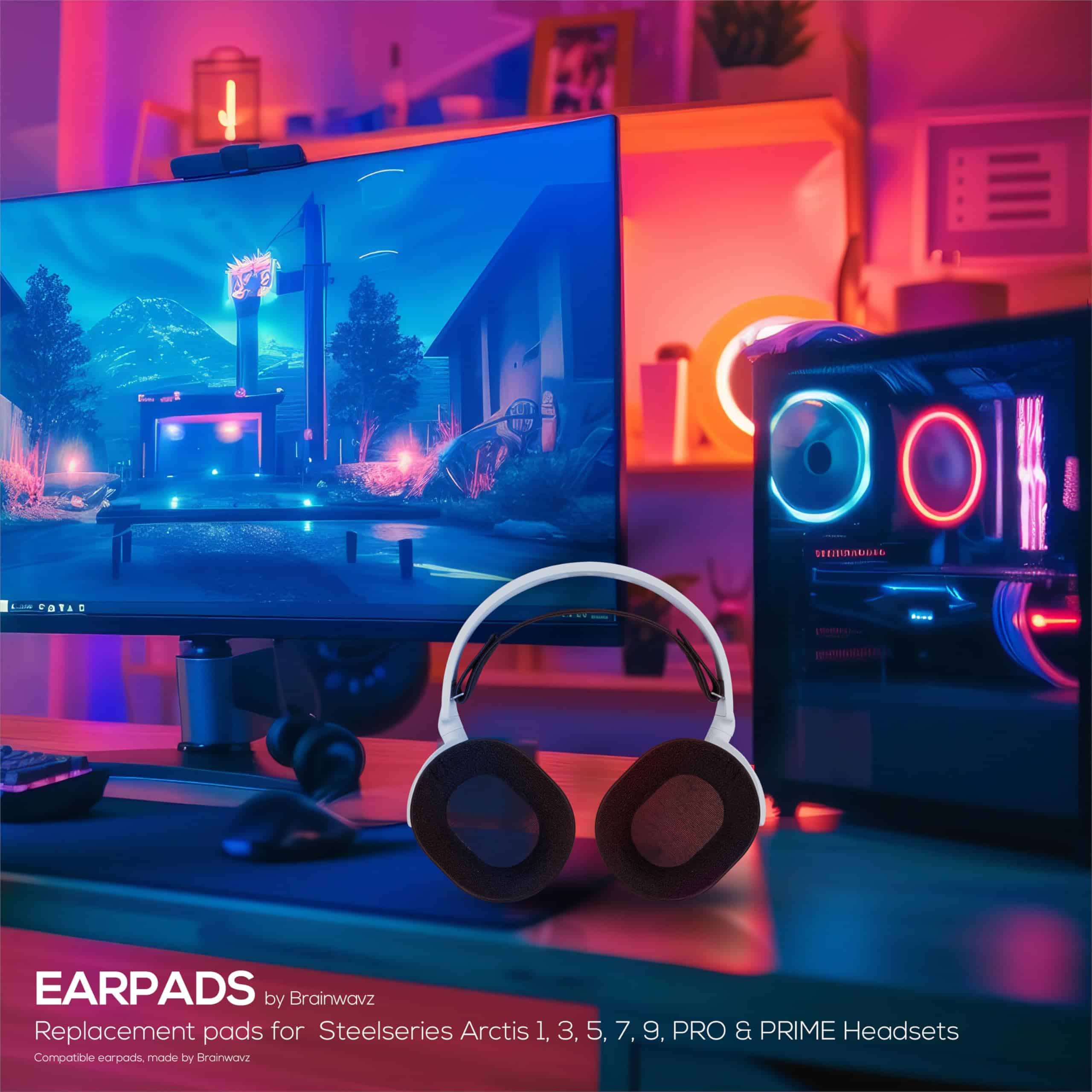 Almohadillas híbridas para auriculares Steelseries Arctis - Imagen 10