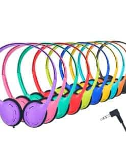15 Pack de Auriculares para Niños en Colores Variados para