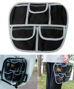 BAKAFOH 5 Bolsillos de Malla Organizador de Tapa de