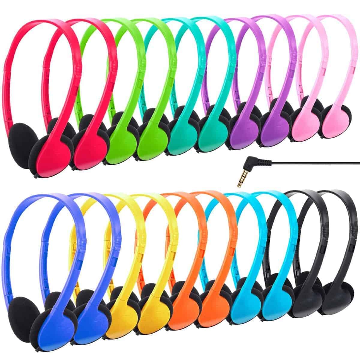 Audífonos para Niños al Mayor 100 Paquetes para Salón de