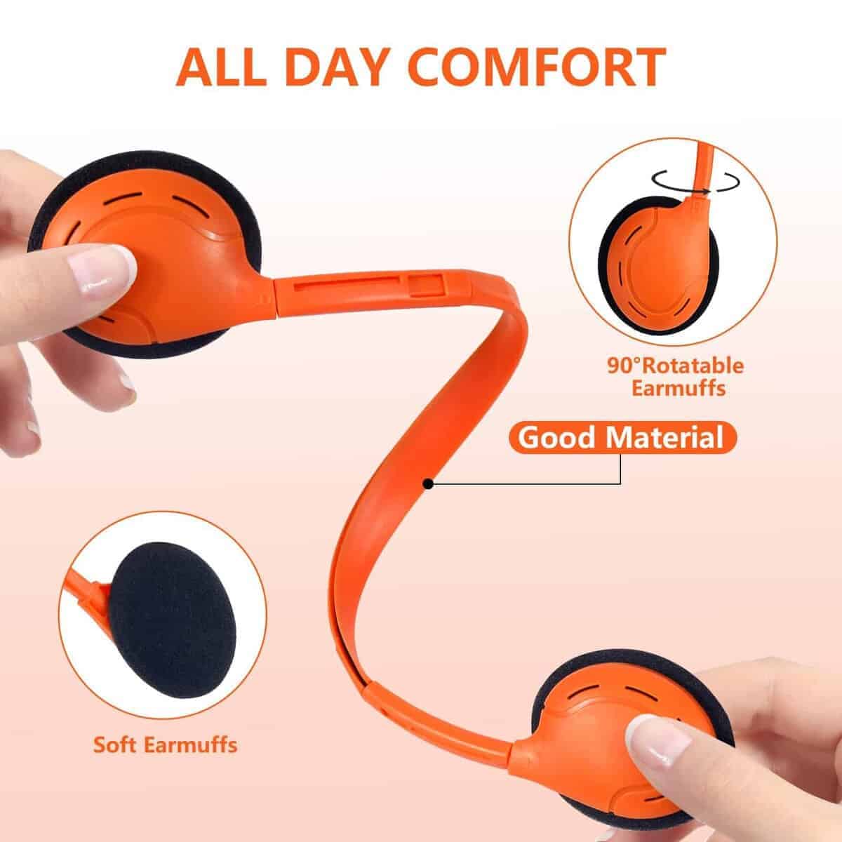 Audífonos para Niños a Granel 15 Pack para Escuela Aula - Imagen 4