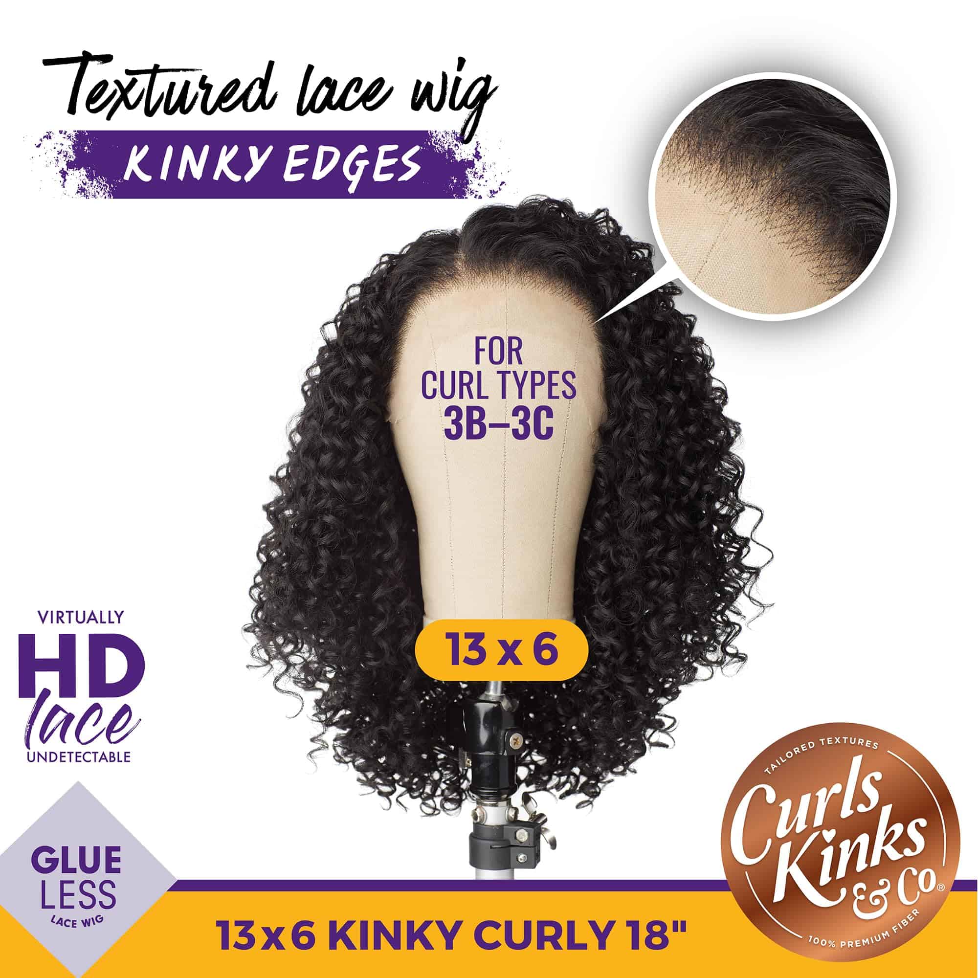 Pelucas Sensationnel Curls Kinksandco -BALAYAGEMOCHA - Imagen 3