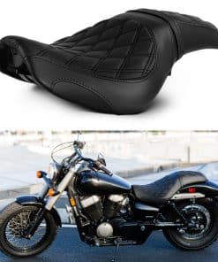 Asiento de Pasajero y Conductor de una Pieza con Costuras