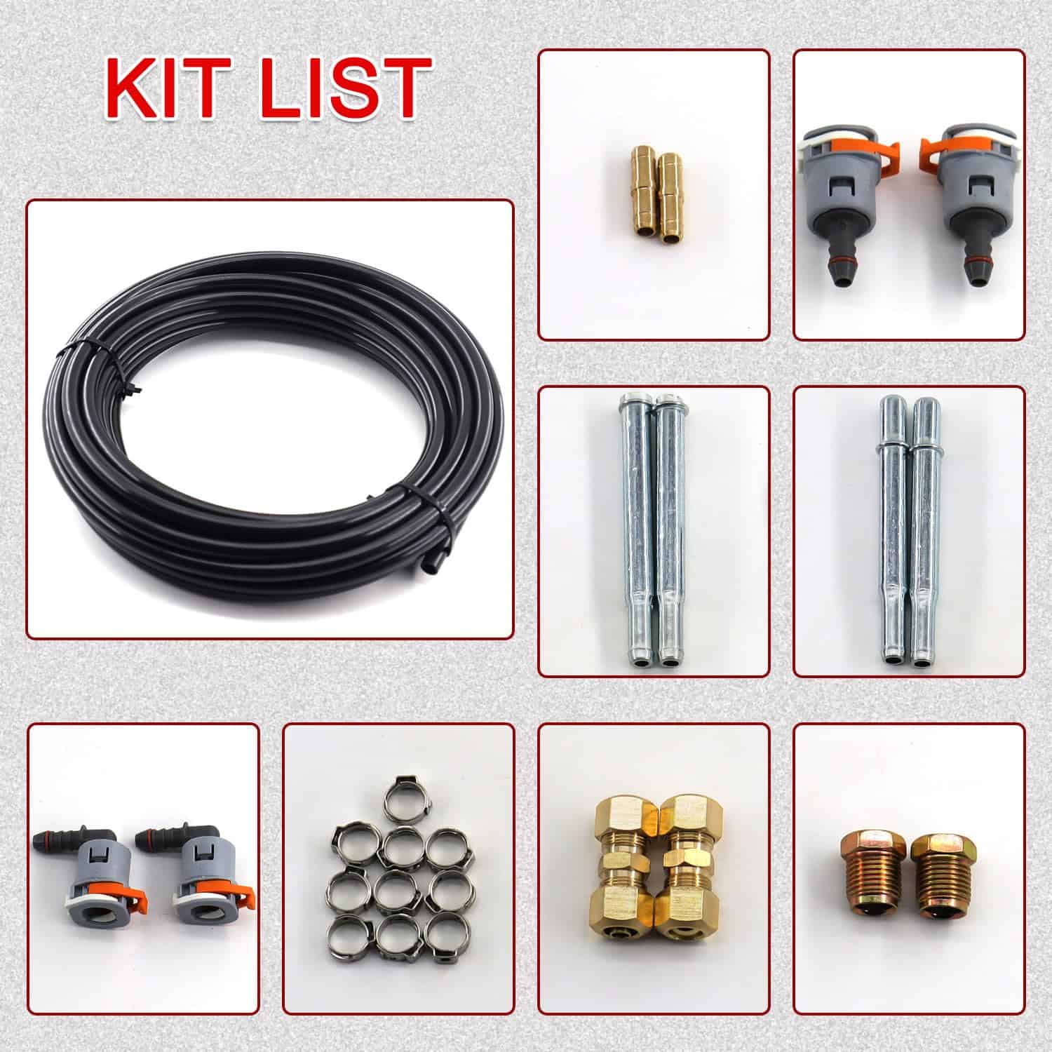 Kit de Reparación de Línea de Combustible 3/8 in (10mm), - Imagen 3