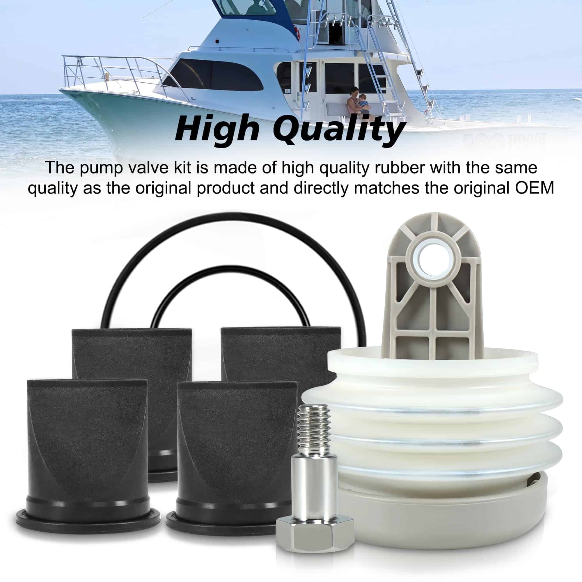 385230980 Kit de fuelle de bomba con válvula de pico de - Imagen 7