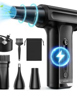 AKSILM Soplador de Aire Comprimido - -Negro