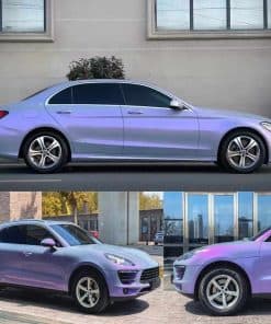 Vinilo Camaleón XhuangTech Gris a Morado para Carro con