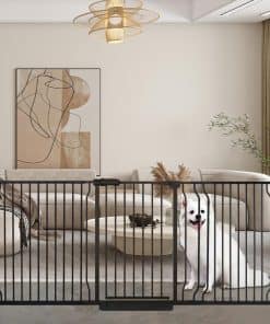 COSEND Puertas Extra Anchas para Bebés y Perros para
