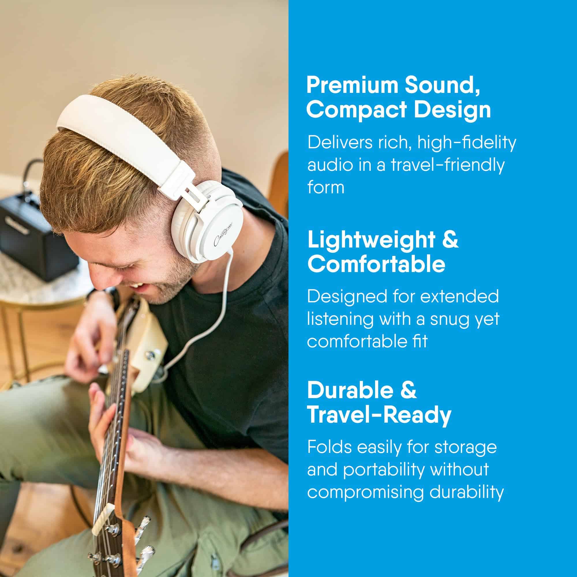 Audífonos de estudio Carry-on SH100 - Drivers de 50mm para - Imagen 7